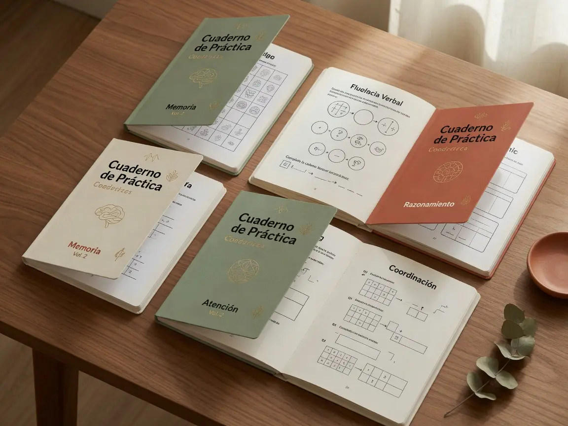 Pack de 5 Cuadernos de Práctica de Refuerzo Wellness Book